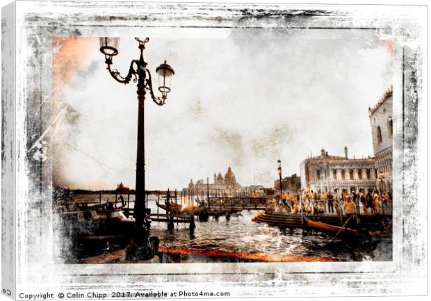 "Old" Venice Canvas Print by Colin Chipp
