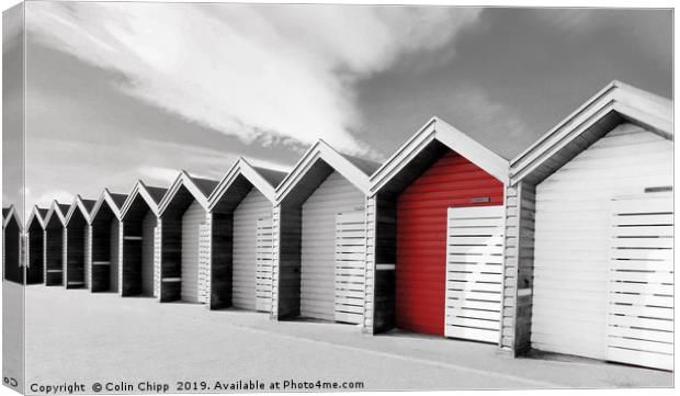 Red hut Canvas Print by Colin Chipp
