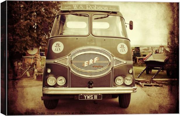 What on ERF? Canvas Print by Colin Chipp
