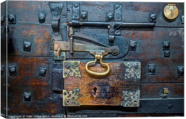 Under lock and key Canvas Print by Colin Chipp