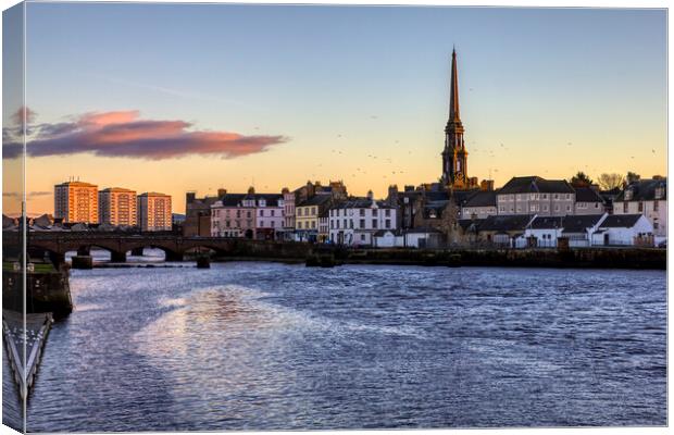 Ayr Scotland Canvas Print by Derek Beattie