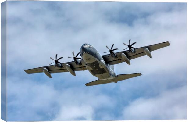 Lockheed Hercules MC-130J Canvas Print by Derek Beattie