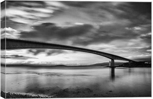 The Skye Bridge Canvas Print by Derek Beattie