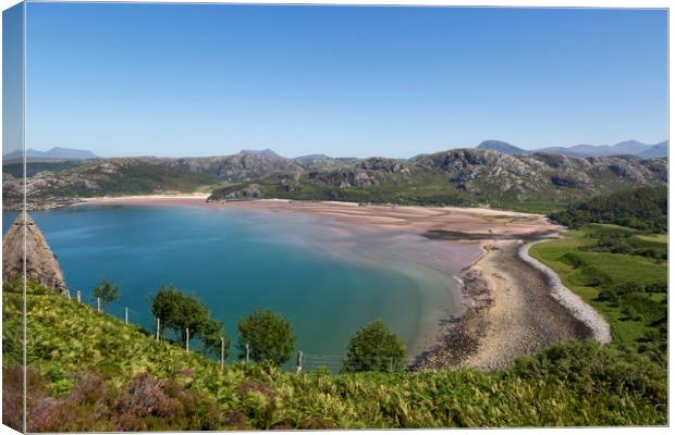 Gruinard Bay Canvas Print by Derek Beattie