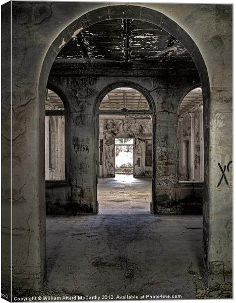 The Hallway Canvas Print by William AttardMcCarthy