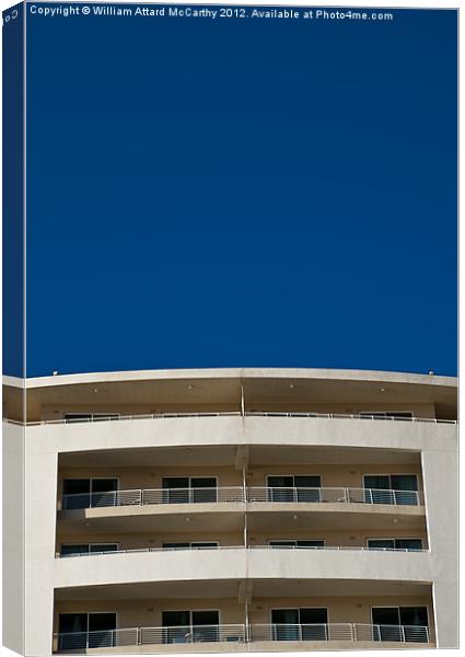 Mediterranean Architecture Canvas Print by William AttardMcCarthy