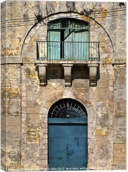 Abandoned Store Canvas Print by William AttardMcCarthy