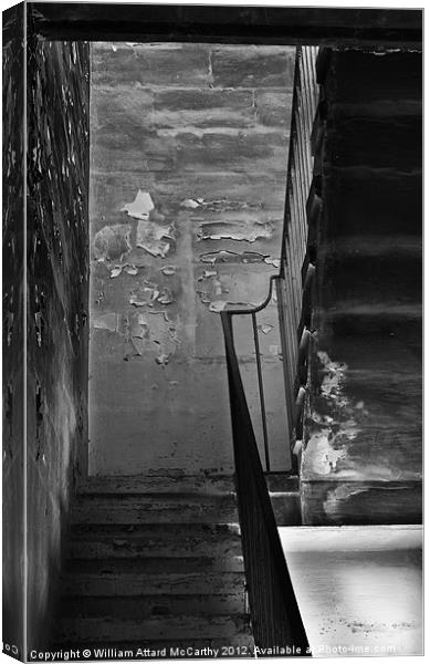 The Stairwell Canvas Print by William AttardMcCarthy