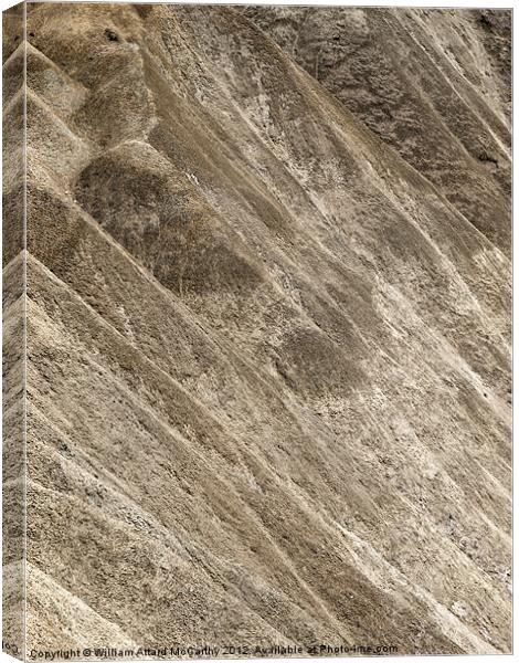 Clay Slopes Canvas Print by William AttardMcCarthy