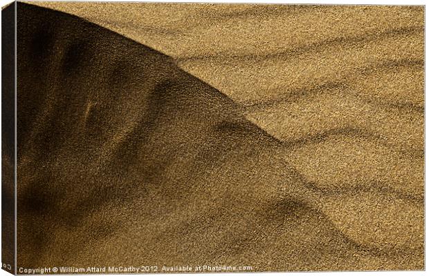 Dune Canvas Print by William AttardMcCarthy