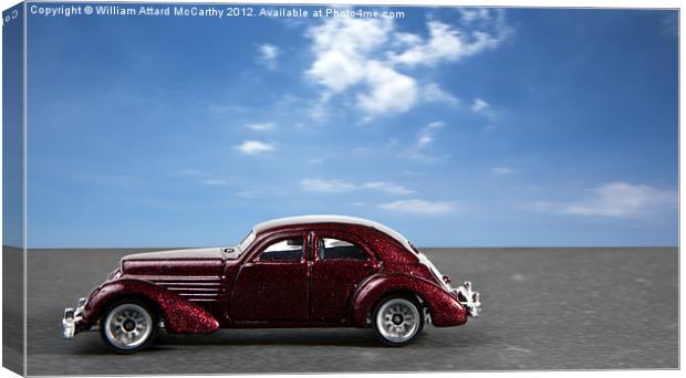 American Hotrod Canvas Print by William AttardMcCarthy