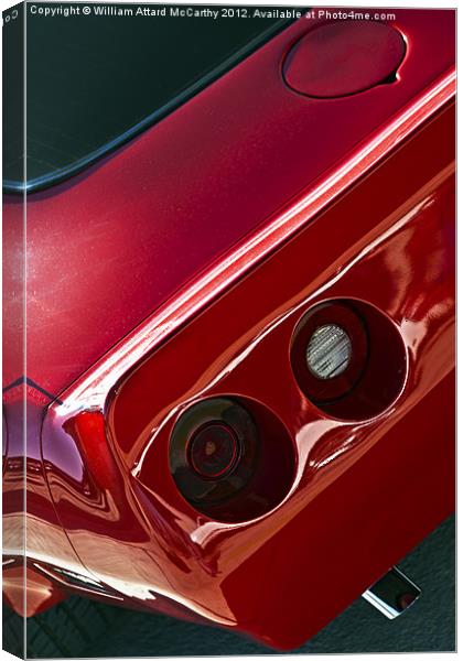 American Muscle Canvas Print by William AttardMcCarthy