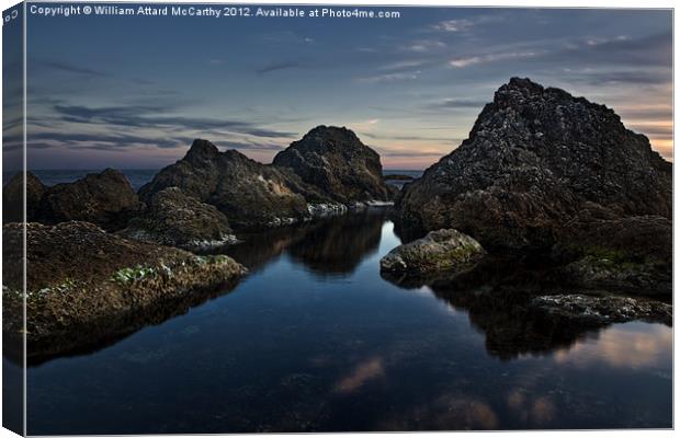 Evening Splendour Canvas Print by William AttardMcCarthy