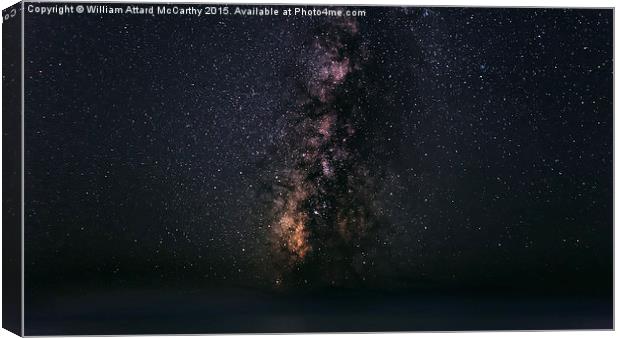 The Magnificent Milky Way Canvas Print by William AttardMcCarthy