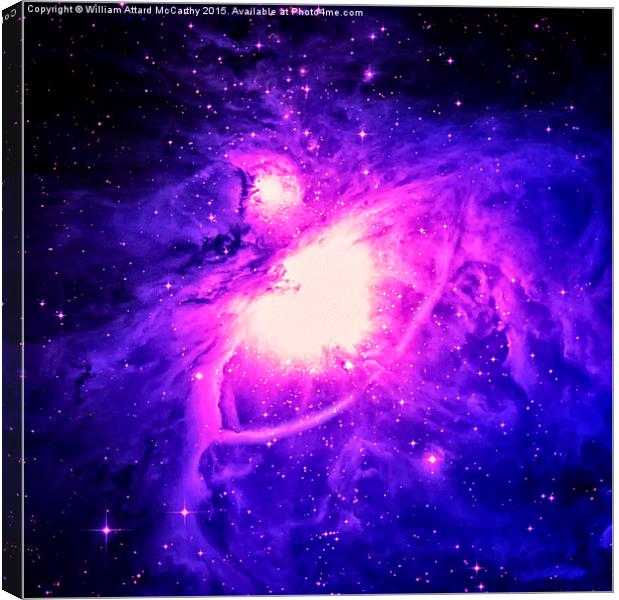 The Eye of Orion Canvas Print by William AttardMcCarthy