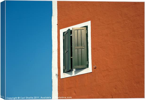 Mediterranean style Canvas Print by Carl Shellis