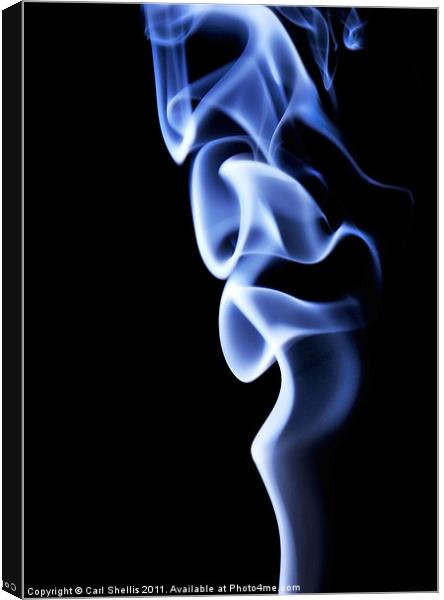 Smoke art Canvas Print by Carl Shellis