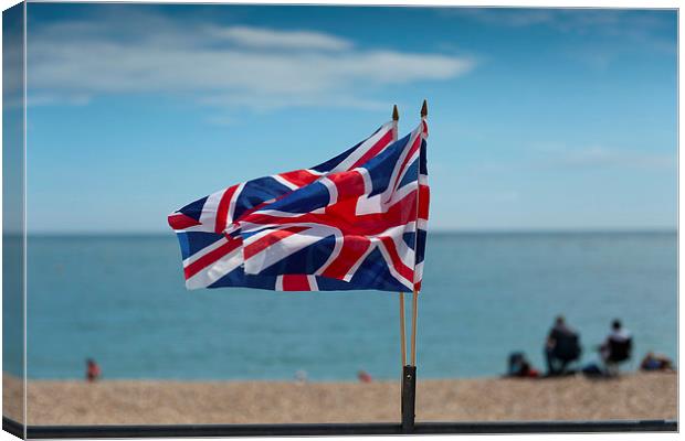 Union jacks Canvas Print by Carl Shellis