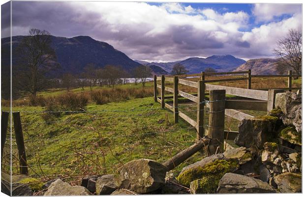 grasmere Canvas Print by david rodgers