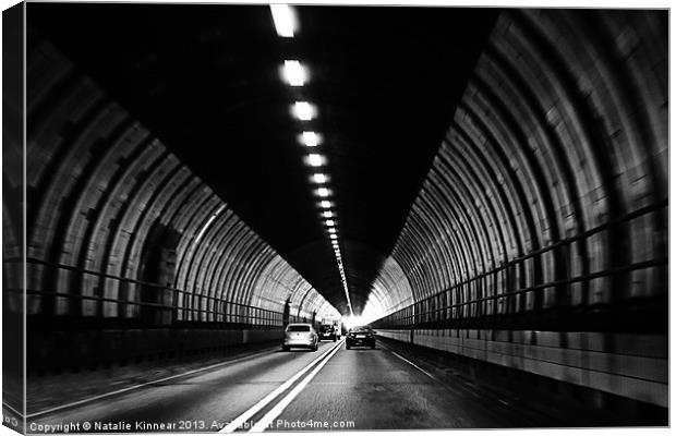 Dartford Crossing Tunnel Canvas Print by Natalie Kinnear