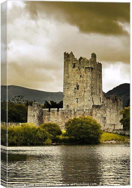 Ross Castle, Killarney, Kerry, Ireland Canvas Print by Jane McIlroy