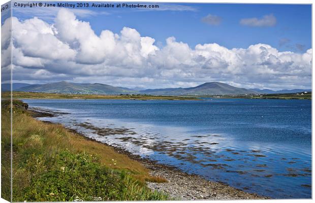 Valentia Shore Canvas Print by Jane McIlroy