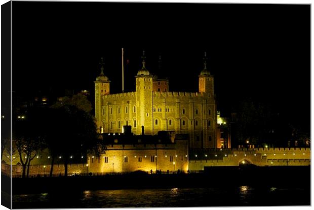 Tower of London Canvas Print by steve akerman