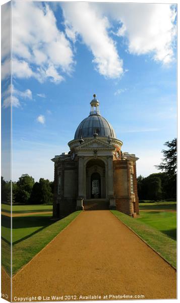 Wrest Park Canvas Print by Liz Ward