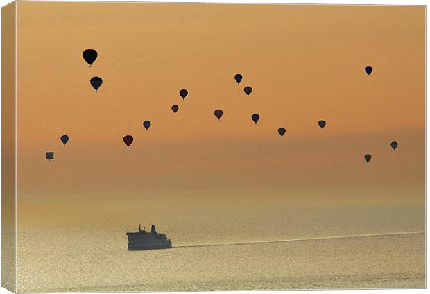 Channel crossing Canvas Print by Nicky Vines