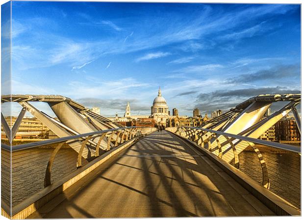 St. Pauls Cathedral Canvas Print by Mark Harrop