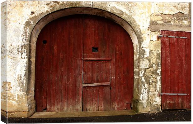 behind closed doors Canvas Print by Jo Beerens