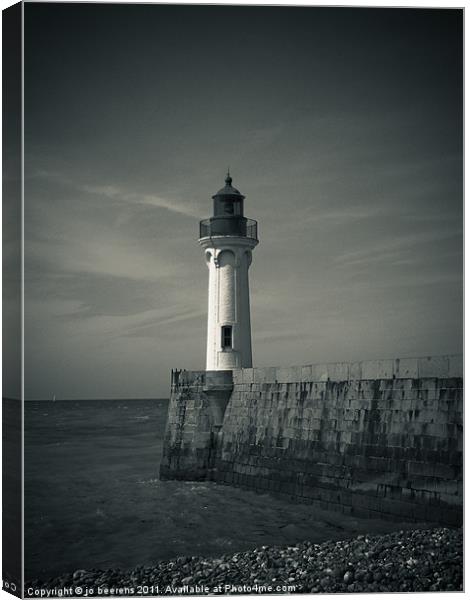 the lighthouse Canvas Print by Jo Beerens