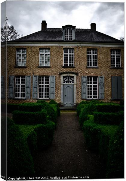 the rectory Canvas Print by Jo Beerens