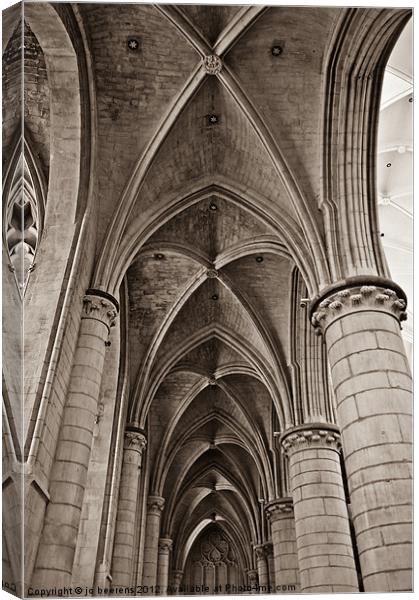 arches Canvas Print by Jo Beerens
