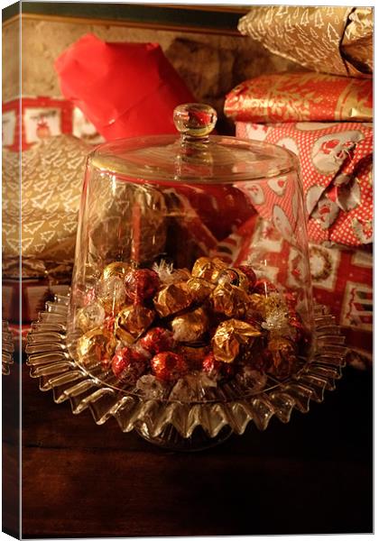 christmas sweets Canvas Print by Jo Beerens
