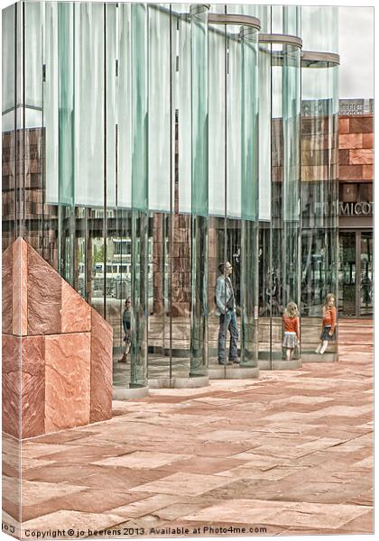 in the glasshouse Canvas Print by Jo Beerens