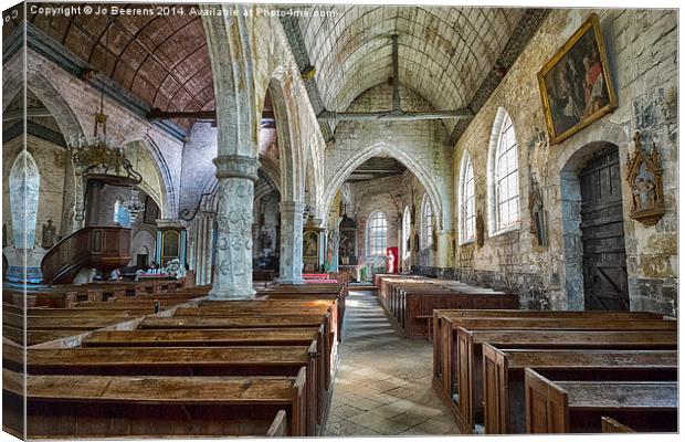 church of St. Martin Canvas Print by Jo Beerens