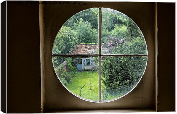 the garden shed Canvas Print by Jo Beerens