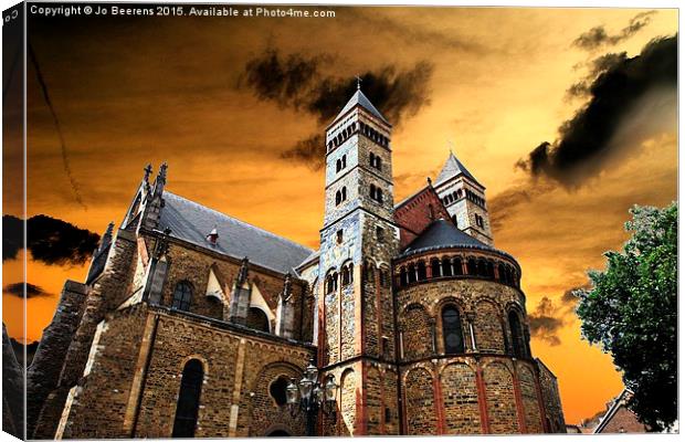 basilica Canvas Print by Jo Beerens