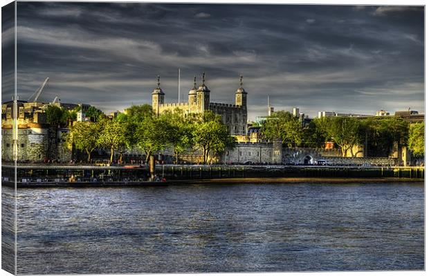 Tower of London Canvas Print by Dean Messenger