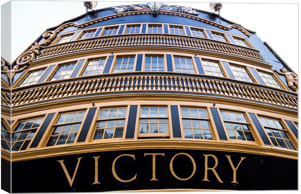  HMS Victory Canvas Print by Dean Messenger