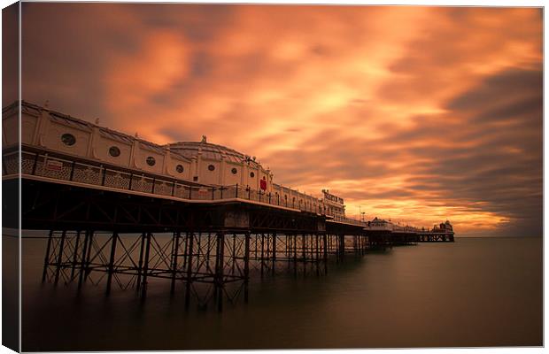  Brighton Marine Palace and Pier Canvas Print by Dean Messenger
