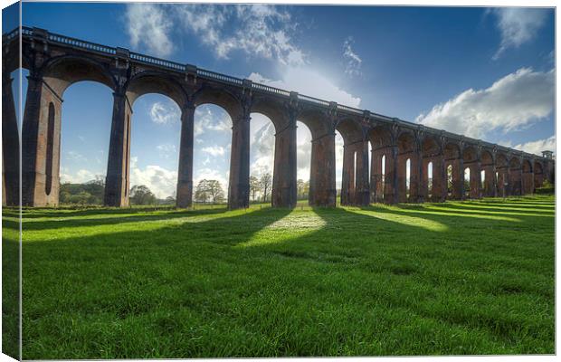  Balcombe Valley Viaduct Canvas Print by Dean Messenger