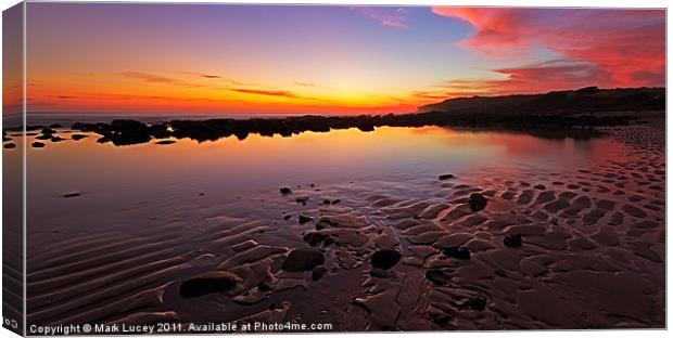 Maroubra's Moment Canvas Print by Mark Lucey