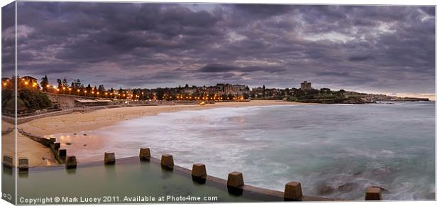 Coogee Bay - Sydney NSW Canvas Print by Mark Lucey