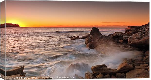 Blocked Rays Canvas Print by Mark Lucey