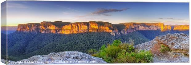 The Edges' Growth Canvas Print by Mark Lucey