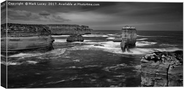 Land and Sea Canvas Print by Mark Lucey