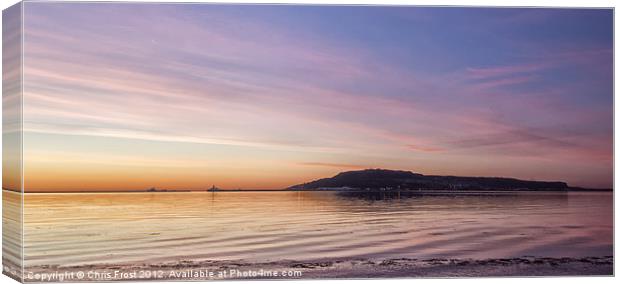 The Isle of Portland Canvas Print by Chris Frost