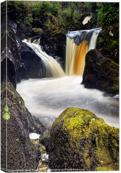 Pecca Falls Canvas Print by Chris Frost